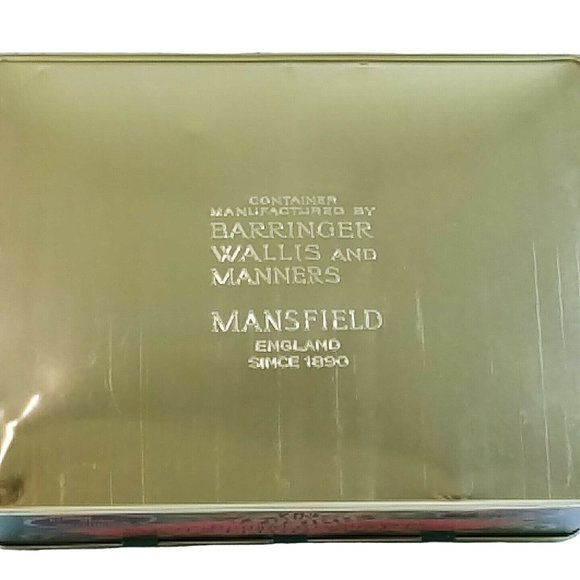 Jack Daniel's Storage Gift Box Tin Metal Hinged Lid Mansfield England 10.5" x 8" - Picture 10 of 10